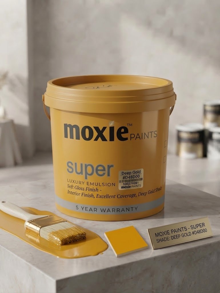 Moxie Paints Deep Gold D48D00