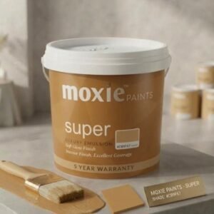Moxie Paints Super Luxury Emulsion – Mushroom 0206 (Soft Gloss Finish)